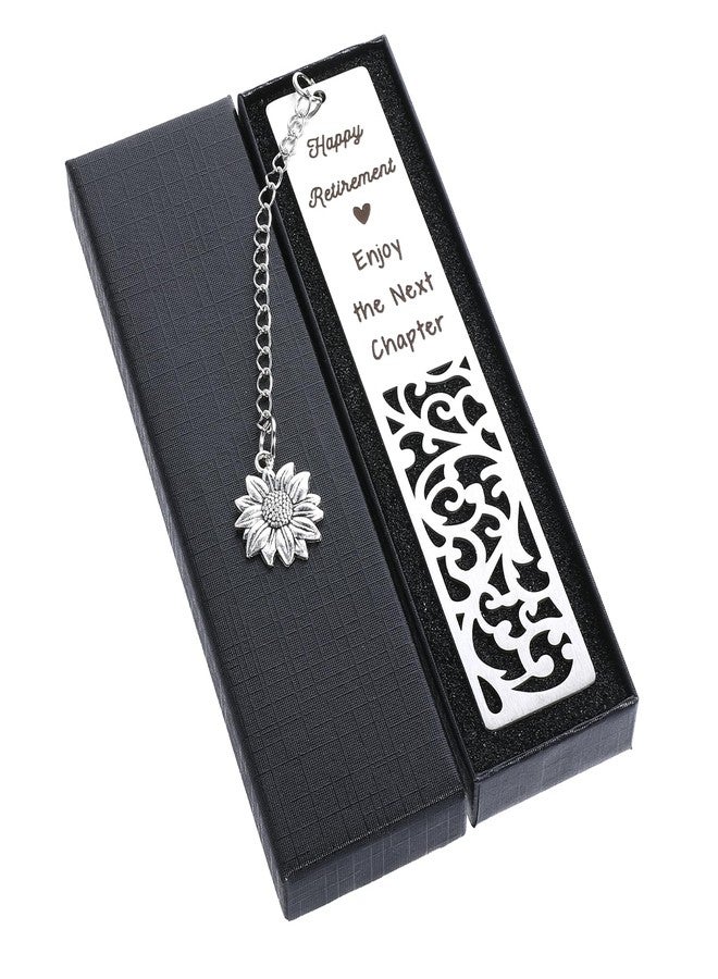 Dimeho Retirement Gifts for Women, Happy Retirement Bookmark Retirement Gift for Coworker Employee Leader Friends Happy Retirement Enjoy The Next Chapter Bookmark Going Away Gifts for Colleagues - Image 1