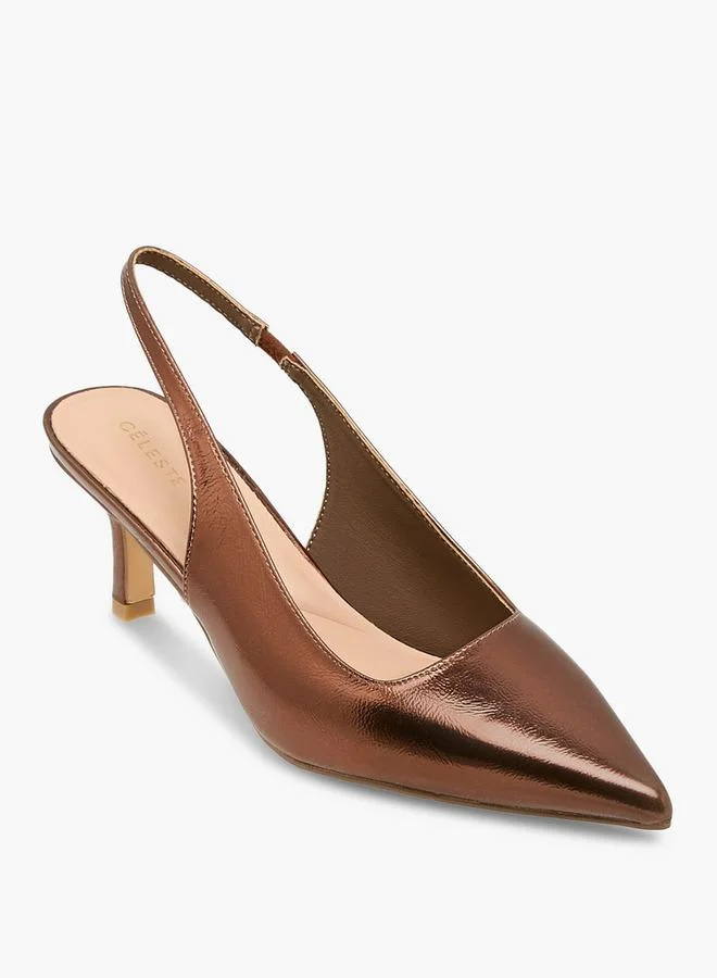 Celeste Women Stiletto Heel Slingback Shoes