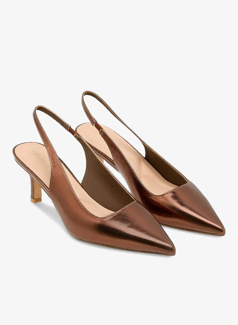 Celeste Women Stiletto Heel Slingback Shoes