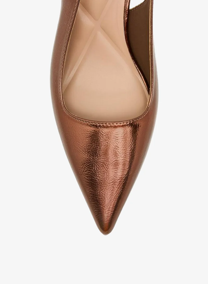 Celeste BROWN Women Stiletto Heel Slingback Shoes for Women | Best Price UAE