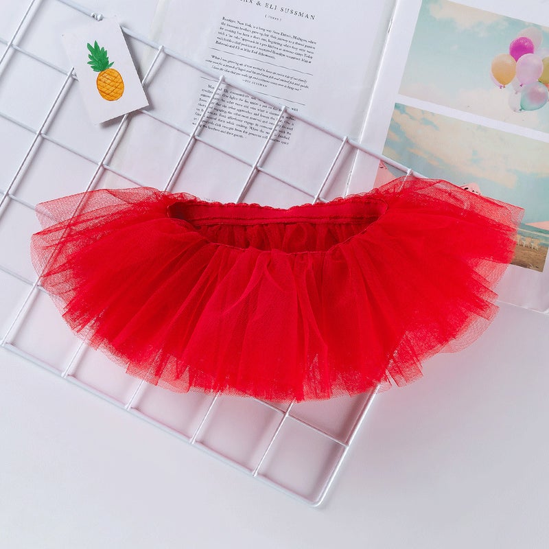 Selling Girls Mesh Skirt Small And Medium-Sized Children'S Three-Layer Skirt Dance Performance Tutu Skirt Children'S Clothing Promotion - Image 2