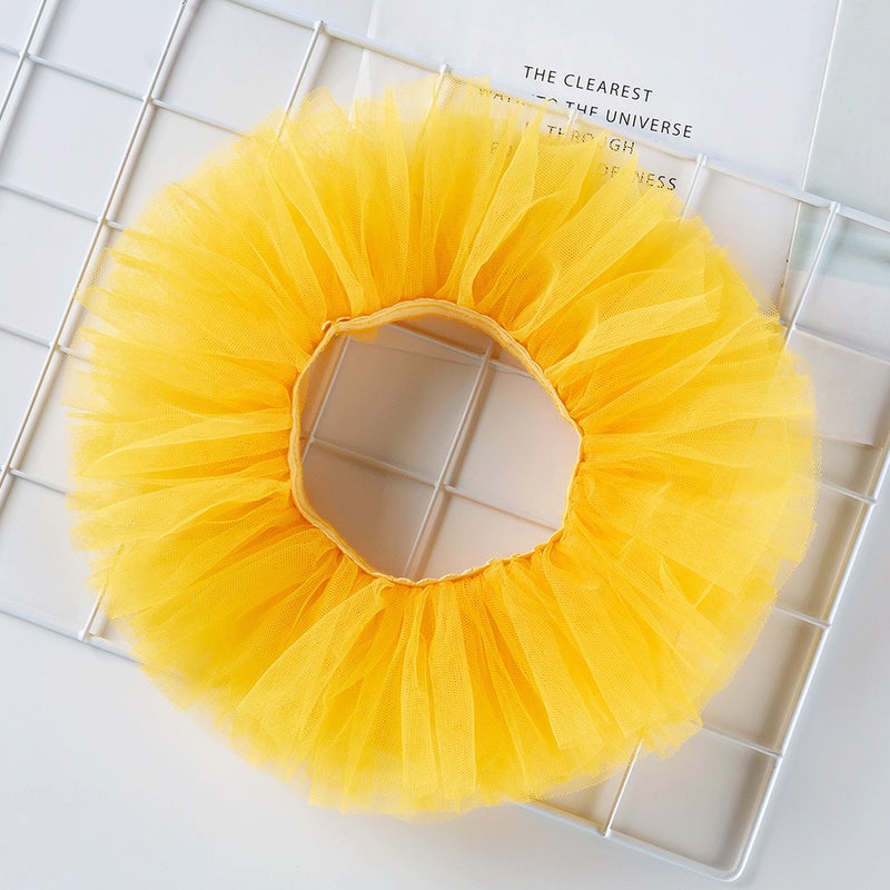 Selling Girls Mesh Skirt Small And Medium-Sized Children'S Three-Layer Skirt Dance Performance Tutu Skirt Children'S Clothing Promotion - Image 4