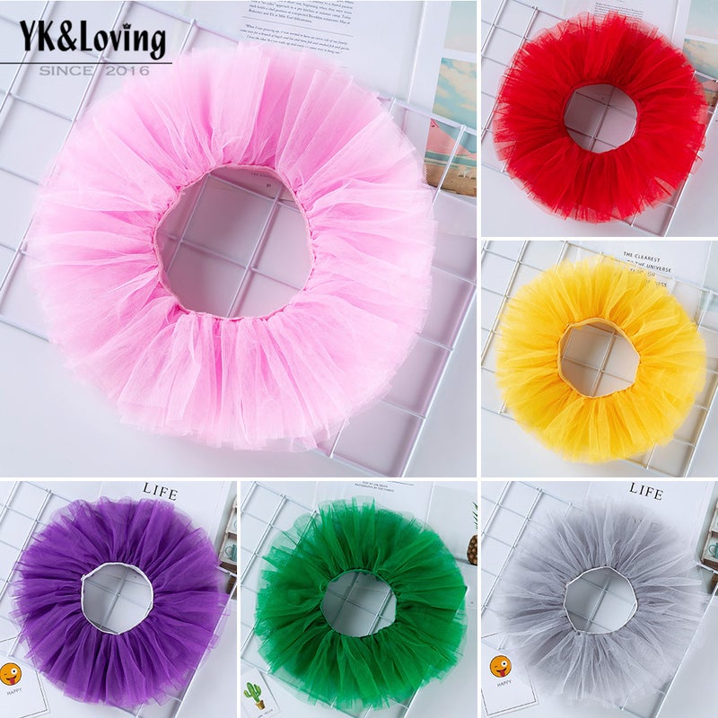Selling Girls Mesh Skirt Small And Medium-Sized Children'S Three-Layer Skirt Dance Performance Tutu Skirt Children'S Clothing Promotion - Image 3