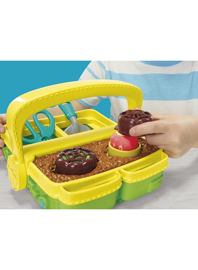 Play-Doh مجموعة ألعاب حديقة الزهور المتفتحة من بلاي دو، لعب تخيلي في الطبيعة، فنون وحرف للأطفال من عمر 3 سنوات فما فوق - Image 1