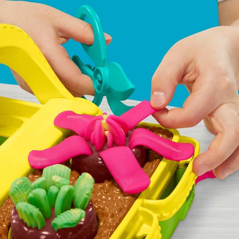 Play-Doh مجموعة ألعاب حديقة الزهور المتفتحة من بلاي دو، لعب تخيلي في الطبيعة، فنون وحرف للأطفال من عمر 3 سنوات فما فوق - Image 5