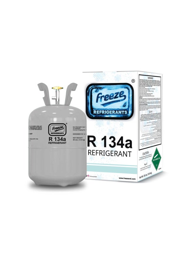 Freeze R134A Refrigerant Gas 13.6kg AC And HVAC Cooling Cylinder