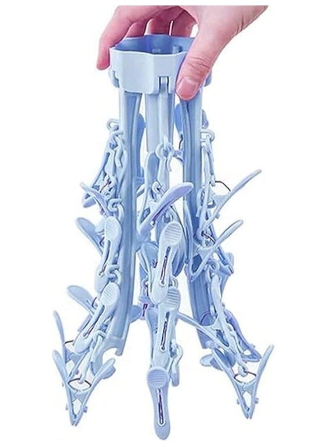 منشر غسيل حمام للملابس الداخلية - بلاستيك لون عشوائي - Image 4