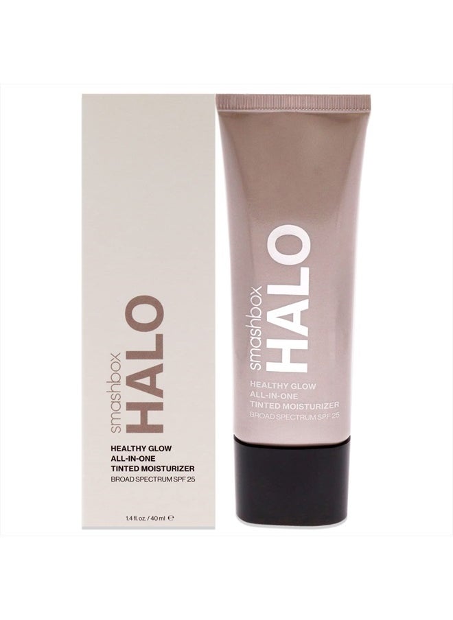 SmashBox SmashBox Halo Healthy Glow All-In-One Tinted Moisturizer SPF 25 - Light Medium Women Foundation 1.4 oz  - Image 1