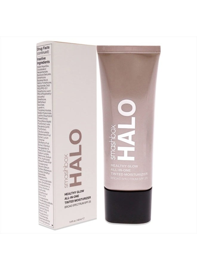 SmashBox SmashBox Halo Healthy Glow All-In-One Tinted Moisturizer SPF 25 - Light Medium Women Foundation 1.4 oz  - Image 3