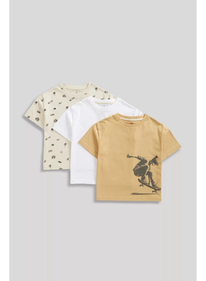 mothercare Skate T-Shirts - 3 Pack  - Image 3