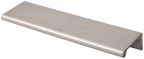 Top Knobs TK503BSN Mercer Collection 6" Europa Tab Pull, Brushed Satin Nickel - Image 1