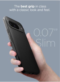 Spigen جراب Liquid Air لهاتف Google Pixel 9 / جراب Pixel 9 PRO - أسود غير لامع  - Image 5