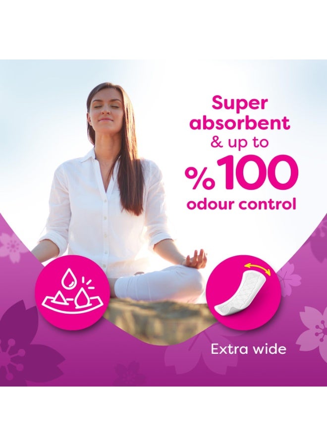 Carefree Panty Liners Plus Large Fresh Scent 48 Pieces | Fast Absorbing Daily Panty Liners | Soft Comfortable Feminine Hygiene Liners for Everyday Freshness & Protection - Image 3