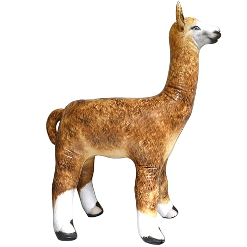 Jet Creations Inflatable Alpaca Height Party Favors Supplies Gifts 30 Stuffed Animals AnAlpa - Image 1