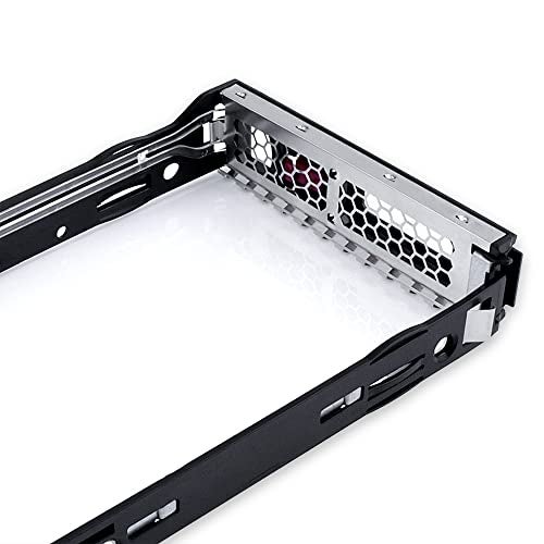 HUYUN 3.5" LFF SAS SATA Drive Tray Caddy Hot-Swap 774026-001 797520-001 797519-001 Compatible for HP Apollo 4200 4510 1650 ProLiant ML350 ML110 G9 Gen10 Servers (2-Pack) - Image 5