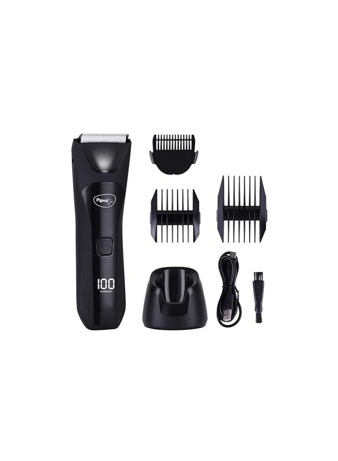 Pigeon Multi-Purpose Ipx7 Trimmer For Men|Ceramic Blade|Charging Dock With Usb|Led Digital Display|Waterproof|90 Min Runtime|1.5 Hr Charge Time|2 Years Warranty - Image 1