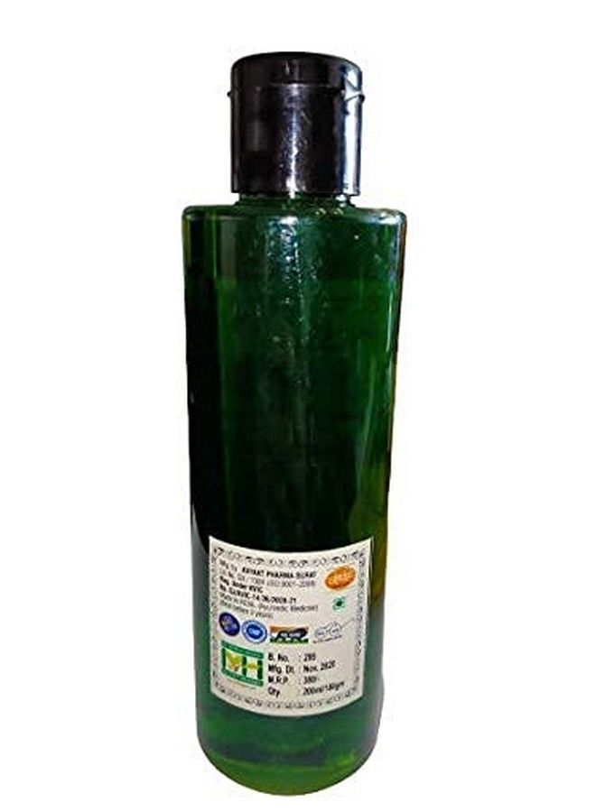 Khadi Natural Herbal Men's Women's Amla Bhringraj Shampoo for Hair Fall Control & Damage free Strong and Shiny Hair -- 200ml - Image 4