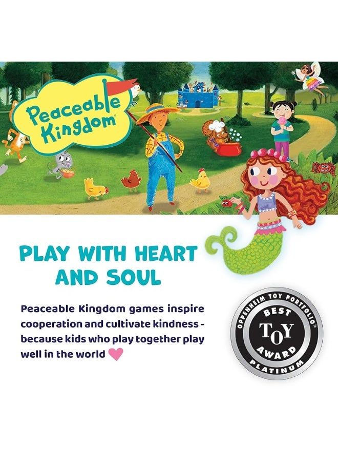 Peaceable Kingdom لعبة لوحية تعاونية حائزة على جوائز جزيرة حورية البحر من مملكة السلام للأطفال من 2 إلى 6 أعمار 5 سنوات فما فوق - Image 2