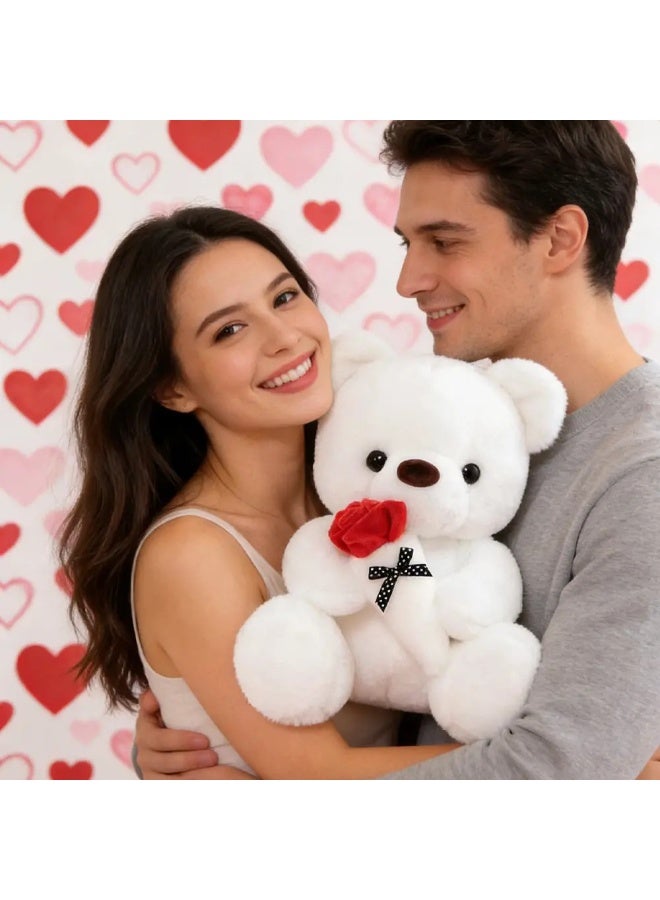 Cute Rose Bear Soft Toy Soft Toy A romantic gift for children Children’s Day Birthday and anniversary gifts - Image 5