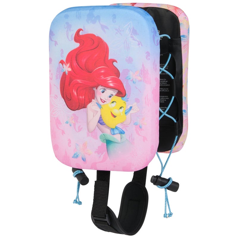 SwimWays Disney Princess Ariel Power Swimr Outdoor Pool Swim Vest for Kids Adjustable Kid Pool Float for Swim Training Medium - Image 2