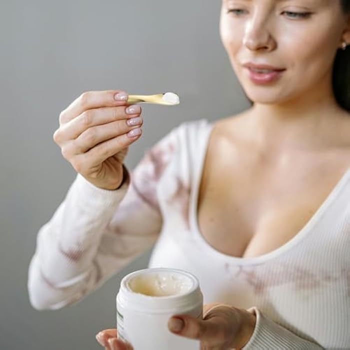 Leorx 3pcs Makeup Spatula Small Alloy Face Cream Spoon Reusable Mask Scoop Beauty Tools for Facial Cosmetic, Face Mask (Golden) - Image 5