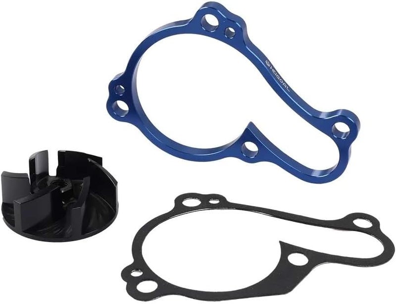 Oversized Water Pump Cooler Impeller Spacer Kit for Yamaha YZ450F YZ450FX WR450F Blue - Image 4