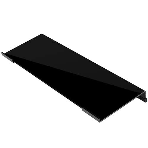 Egchi Acrylic Computer Keyboard Stand for Desk, Keyboard Riser Tilt Lift, Keyboard Holder for Desktop, Desk Keyboard Lifter（White） - Image 1
