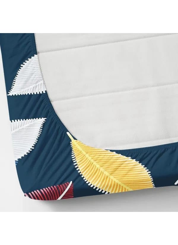 Generic Fitted Cotton Bedsheet Elastic with 2 Pillow Covers MARIOA06_fs935  - Image 4