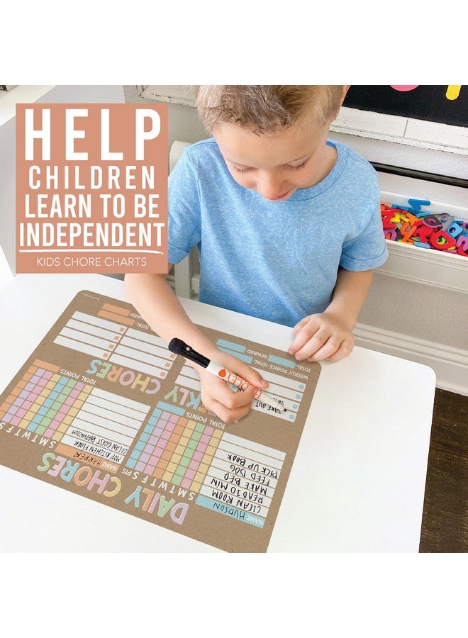 هادلي ديزاينز مخططات أعمال مسح ملونة للأطفال متعددة الأطفال - مخطط أعمال الأطفال مخطط الأطفال، مخطط أعمال للأطفال متعددة الأطفال، مخطط أعمال مغناطيسي للأطفال، لوحة أعمال للأطفال، مخطط أعمال مغناطيسي - Image 3