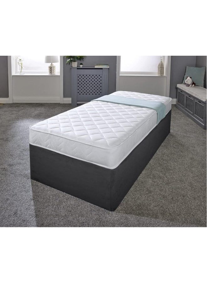 ALWASIT HOME ALWASIT Home Wodden 90X190 Single size Bed| Sturdy Modern Design Wooden Double Bed Frame Furniture| Quiet & Comfortable Beds  l With Nedical Mattress  - Image 3
