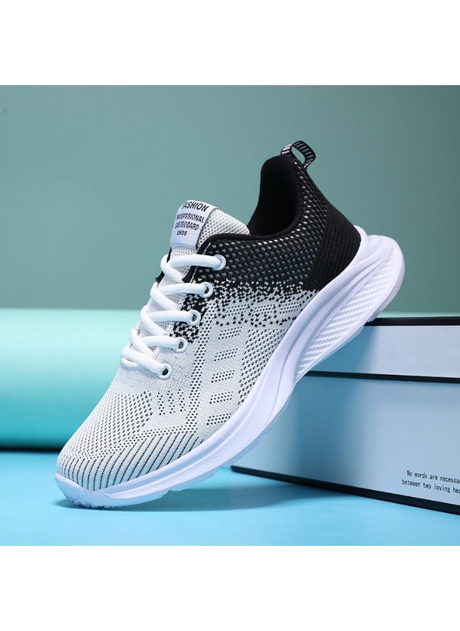 Generic Shoes for Women  Mesh Breathable Lace Up Sneakers Running Athletic  Sports Woman Footwear  Fashion Shoe  - Image 3