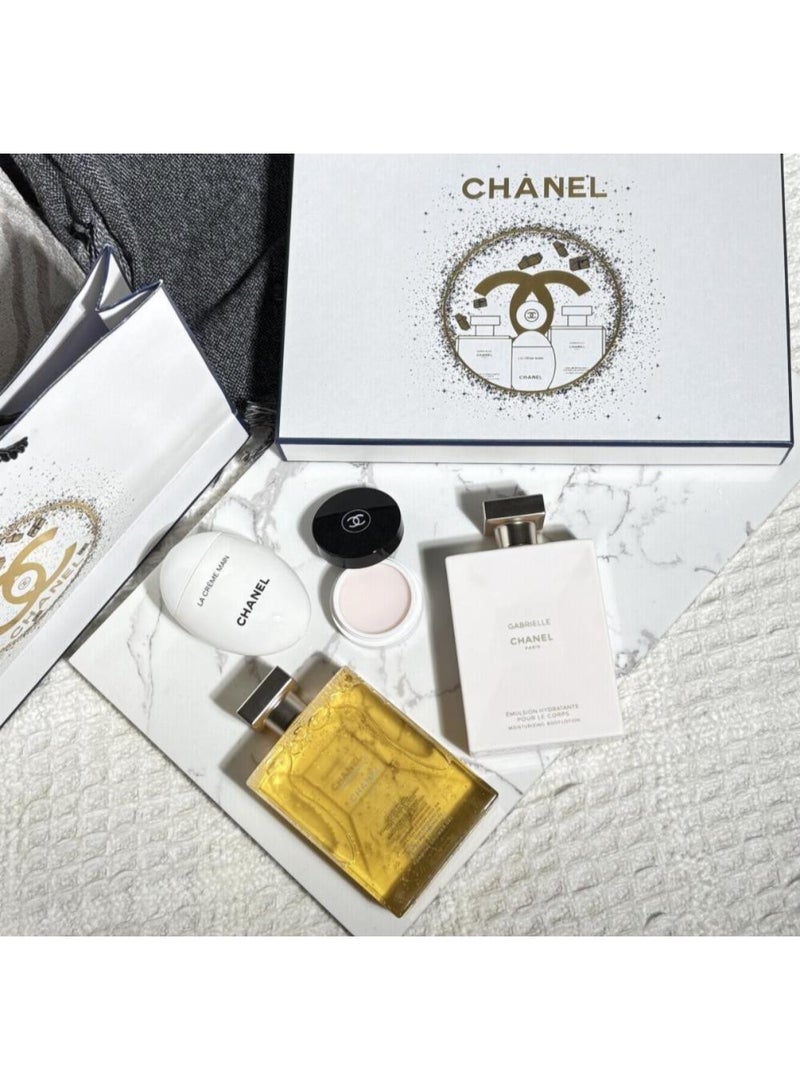 CHANEL Gabrielle Chanel Shower Gel Lotion Hand Cream and Lip Balm Set - Image 2