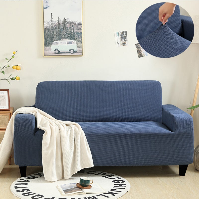 Waterproof Universal Knitted Thickened Sofa Cover Single Double Three-Seat Sofa Cover Full-Covered Sofa Cushion Sale - Image 1