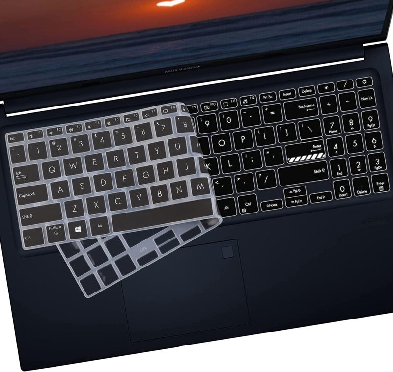 CASOSHIELD Keyboard Cover for 16" Vivobook Pro 16X OLED M7600 N7600, 15.6" ASUS Vivobook Pro 15X OLED M6501 M3500 K3500 M6500, Vivobook Pro K571GT Keyboard Skin, Black - Image 5