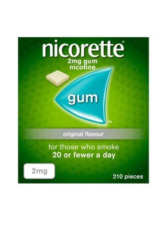 nicorette Gum Original Flavor 2 Mg 210 Pieces  - Image 2