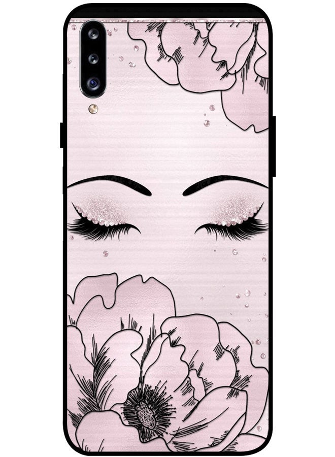 EYE CATCH Protective Case Cover For Samsung Galaxy A20s Smart Series Printed Protective Case Cover for Samsung A20s Eyelashes - Image 1