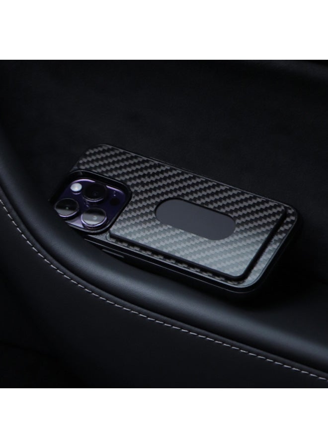 MagSafe Magnetic Card Bag Kevlar Ultra Thin Magnetic Card Sleeve Applicable IPhone12/13/14/15proMax-Specifications:Real Carbon Hollow MagSafe Magnetic Card Bag-real Kevlar Aramid Fiber  - Image 5
