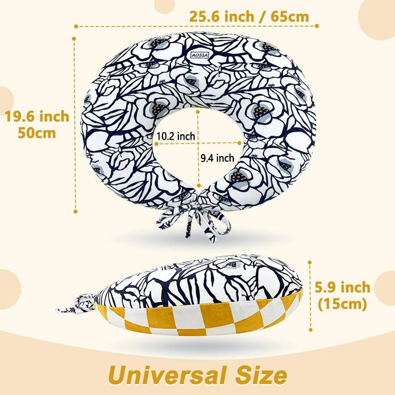 AOSSA BBL Pillow After Surgery for Sleeping Sitting, Booty Butt Pillows, Brazilian Butt Lift Post Surgery Recovery, Driving Donut Pillow, Foam Seat Support Hip Cushion for Chair Bed BBL Wedge Pillow - Image 5