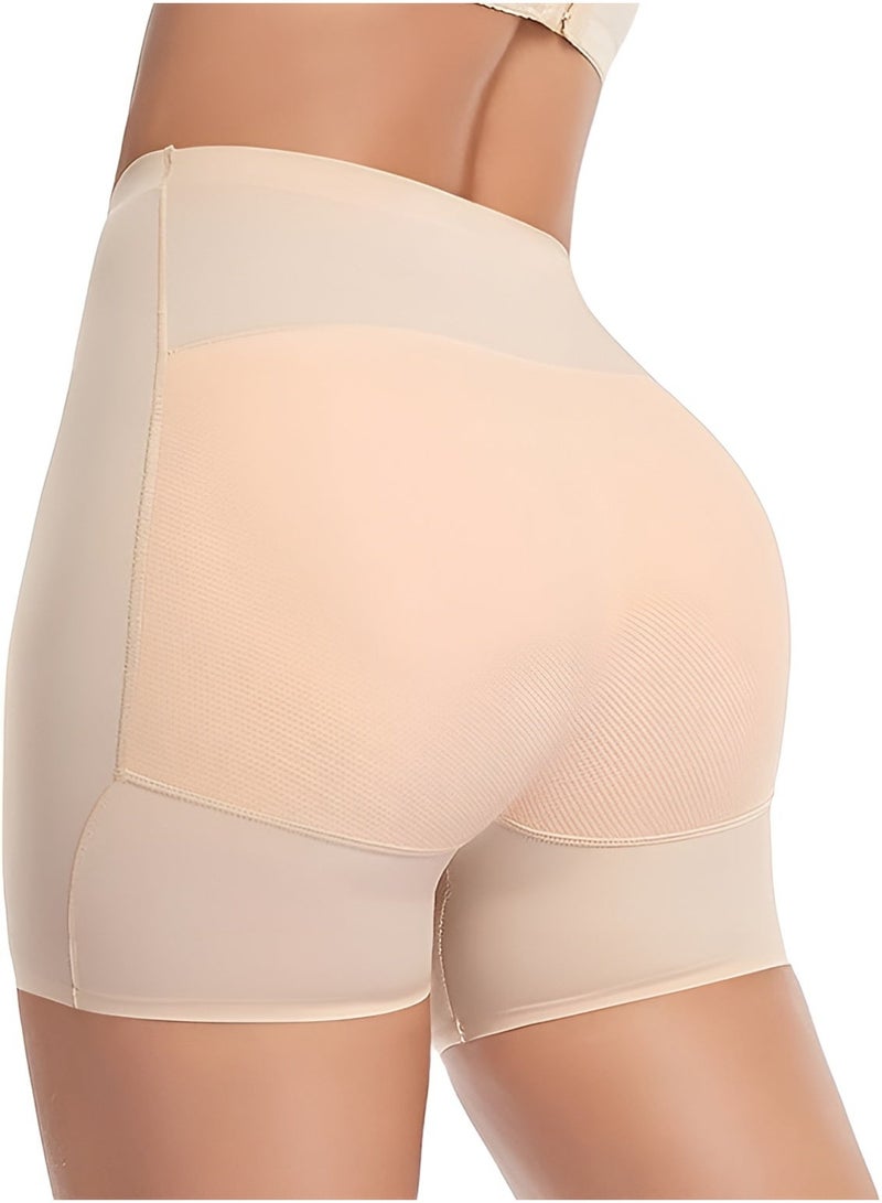 INFINITY PLUS Women High Waist Padded Butt Lifter Panties Seamless Body Shaper Panties with Tummy Control Invisible Fixed Butt Inserts Under Clothes for Daily Comfort and Natural Curved Look - Image 1