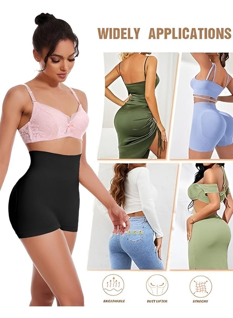 INFINITY PLUS Women High Waist Padded Butt Lifter Panties Seamless Body Shaper Panties with Tummy Control Invisible Fixed Butt Inserts Under Clothes for Daily Comfort and Natural Curved Look - Image 4