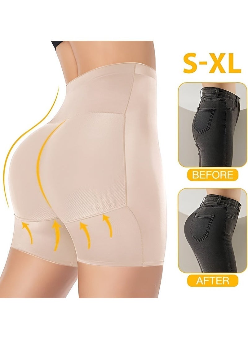 INFINITY PLUS Women High Waist Padded Butt Lifter Panties Seamless Body Shaper Panties with Tummy Control Invisible Fixed Butt Inserts Under Clothes for Daily Comfort and Natural Curved Look - Image 5