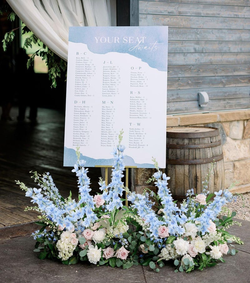 ICBOX 8PCS Blue Delphinium Artificial Flowers Larkspur Fake Flowers 33.5in Long Stem Faux Silk Flowers Bulk for Tall Vase for Home Wedding Floral Arrangement Centerpiece Table Decorations (Baby Blue) - Image 3