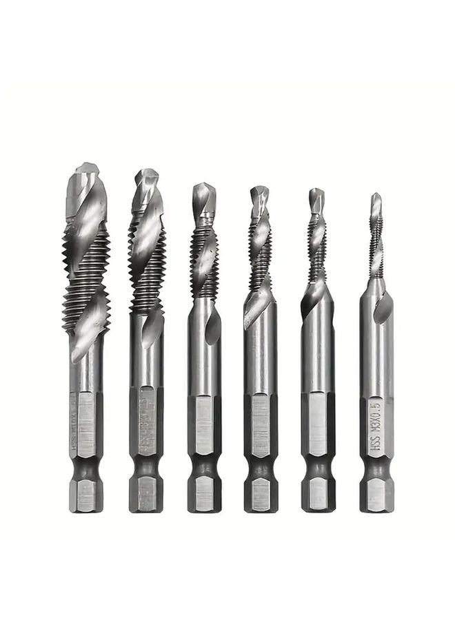 4341 Long Style High Speed Steel Screw Tap Set M3 M12 Hex Handle - Image 1