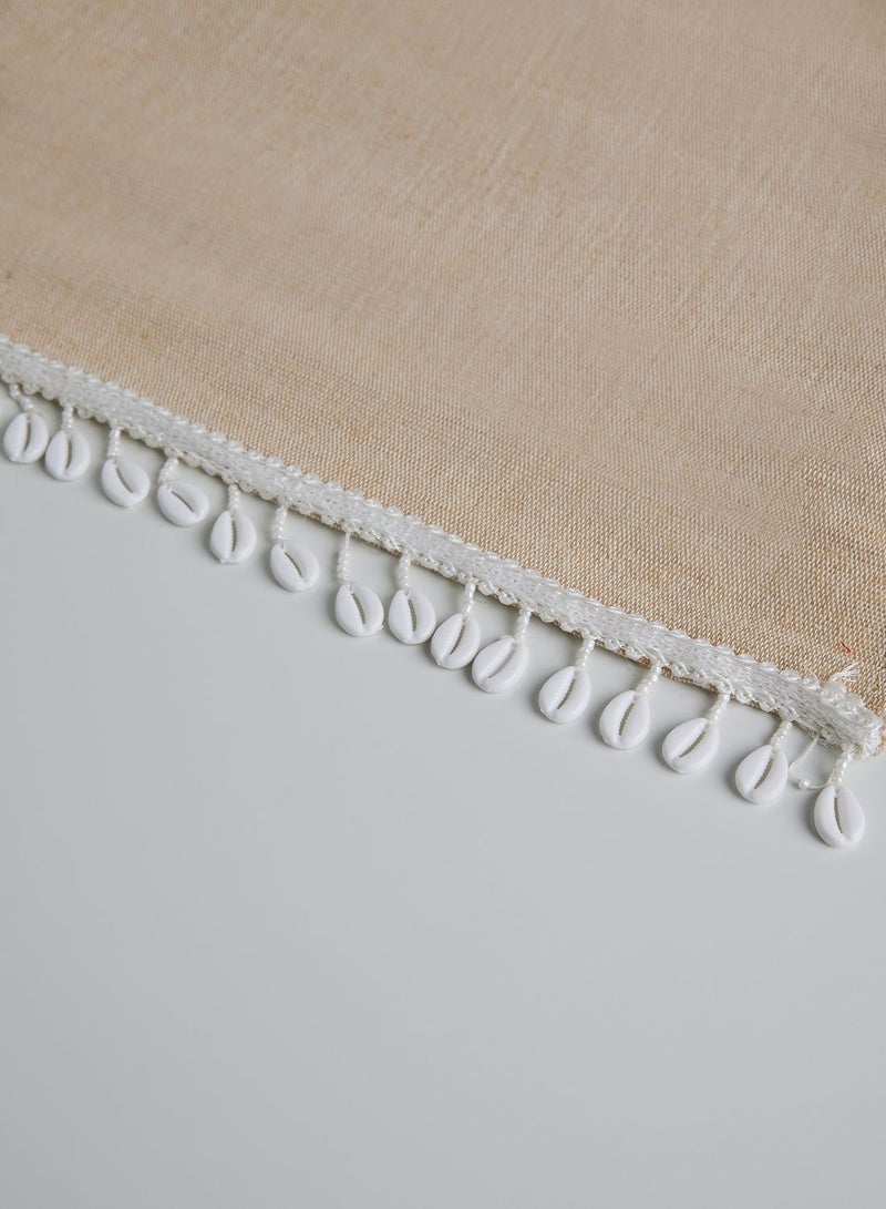Ayra Jute Runner With Beads & Tassel - Image 2