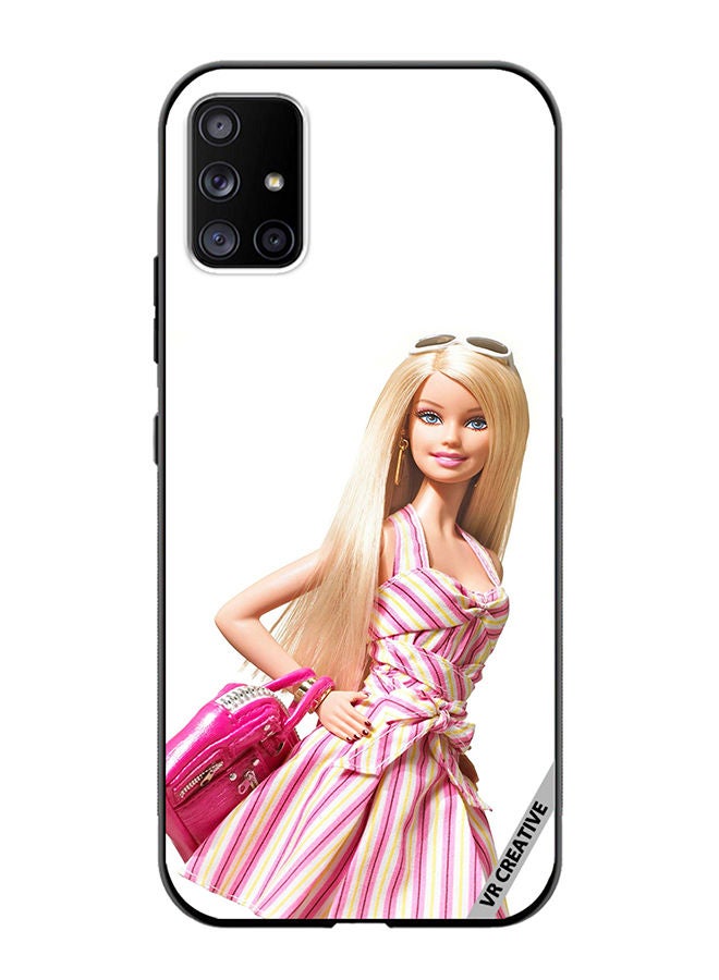 VR CREATIVE Protective Case Cover For Samsung Galaxy A71 5G Barbie Design Multicolour - Image 1