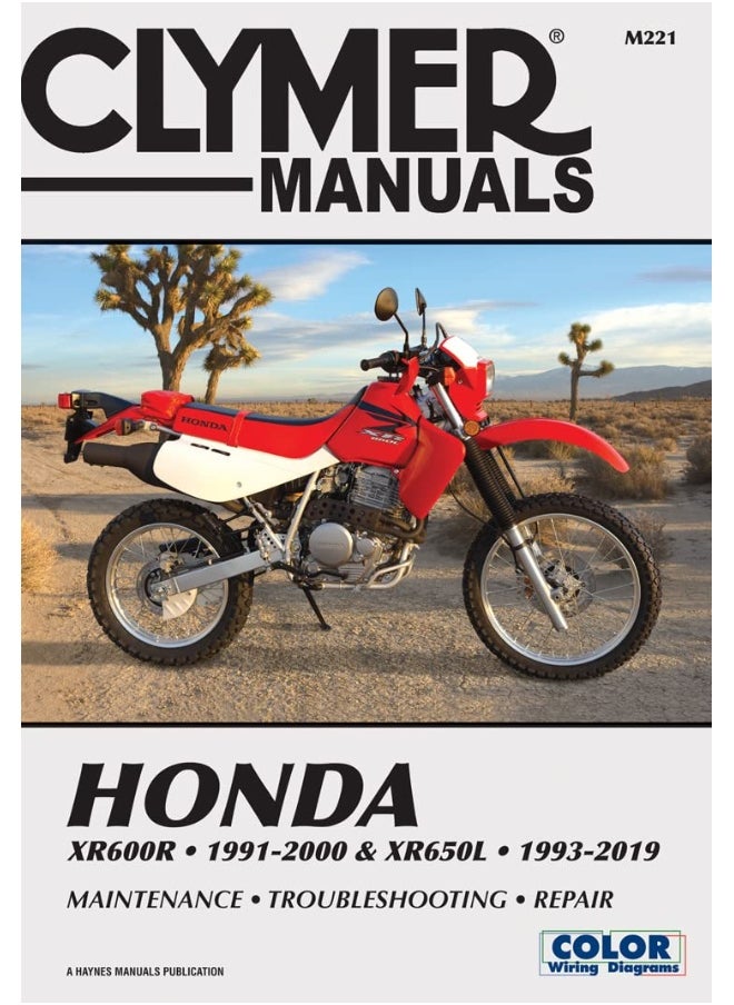Honda XR600R (91-00) XR650L (93-19) Service and Repair Manual  - Image 2