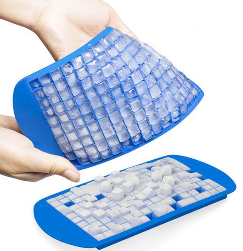 Jomo Store Silicone Mini Ice Cube Tray with 160 Small Cubes – Flexible Ice Maker Mold for Quick Freezing, Ideal for Juices, Cocktails, Baby Food, Chocolate & Multi-Purpose Use - Image 5