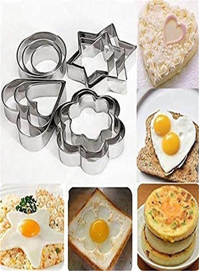 Fresh Creation-Stainless Steel Cookie Cutter 4 Shape - Image 3
