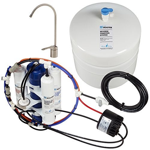 Home Master TMAFC-ERP-L Artesian Full Contact Loaded RO System, 7-Stages, 99% Rejection DOW Membrane, Patented 2-Pass Alkaline Remineralization, Fast 4.5s Fill Rate, 1:1 Pure, Lux Faucet, Fridge kit - Image 4