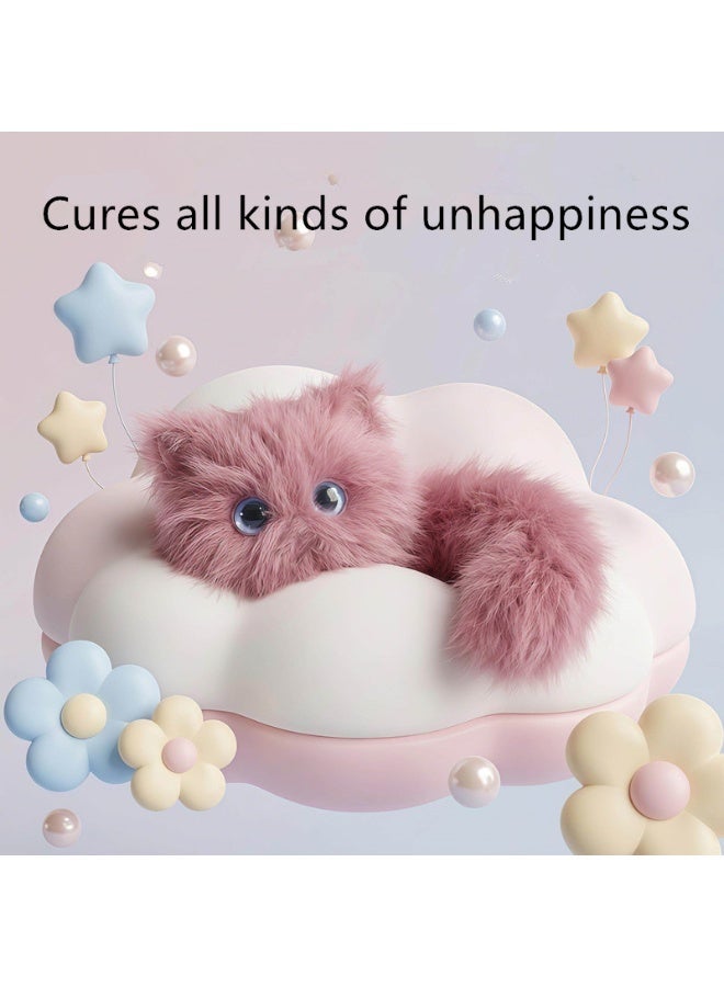 Ai Plush Toy Cat, Chat,  Tell  Stories, Help With Homework, Emotional Companion,   Gift For Girls..